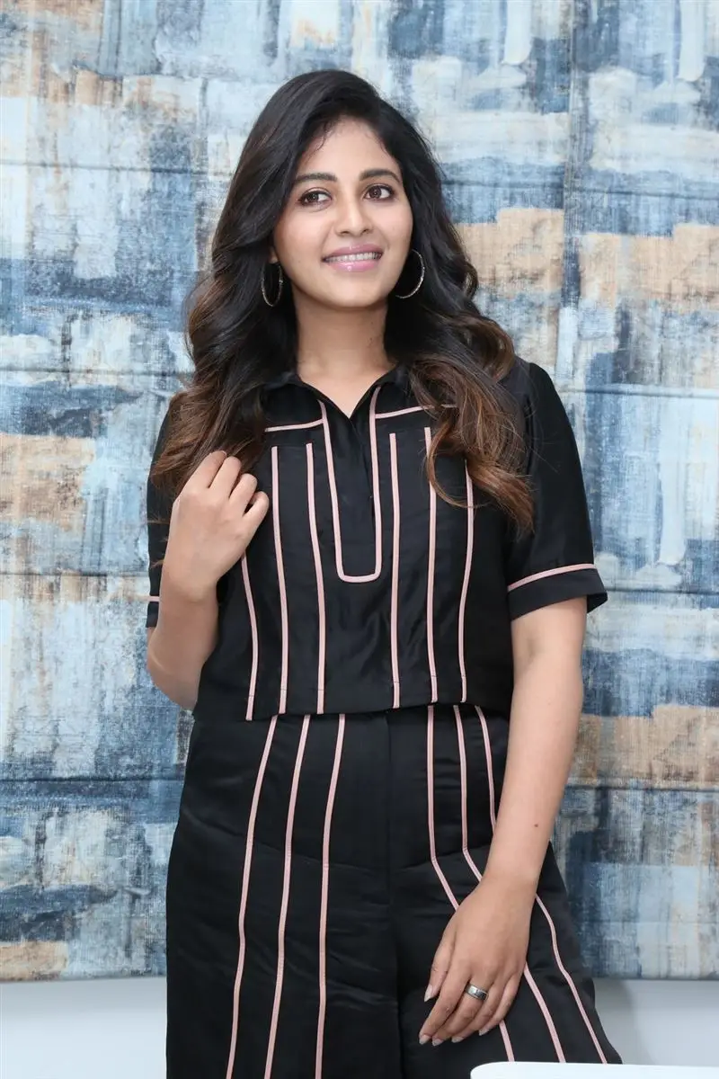 Anjali Stills in Beautiful Black Dress